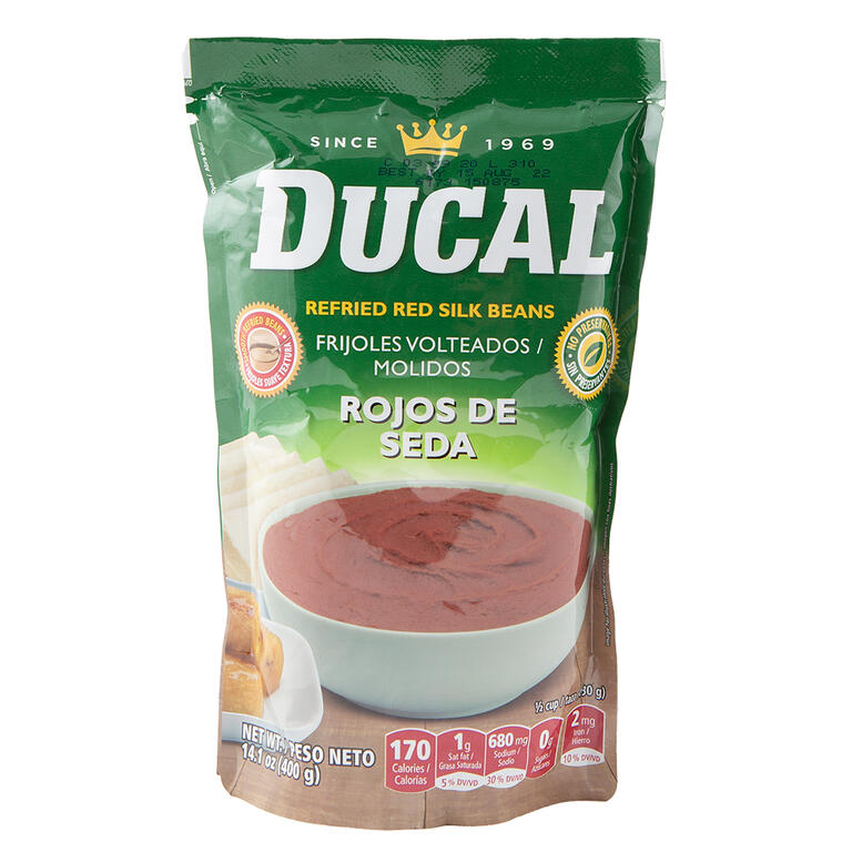 Friojol Rojo Seda Volteados Ducal