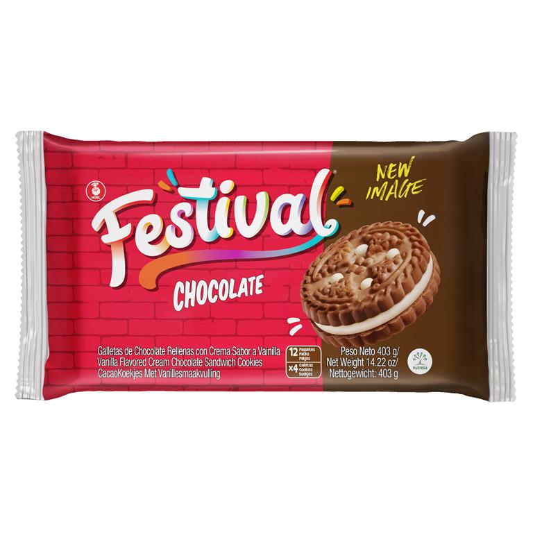 GALLETA FESTIVAL CHOCOLATE