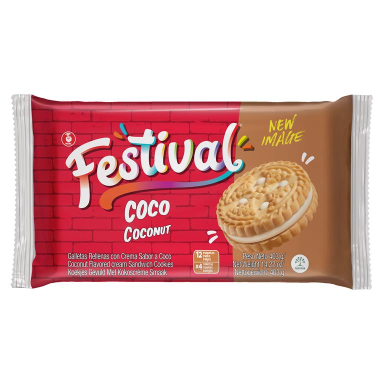 GALLETA FESTIVAL COCO