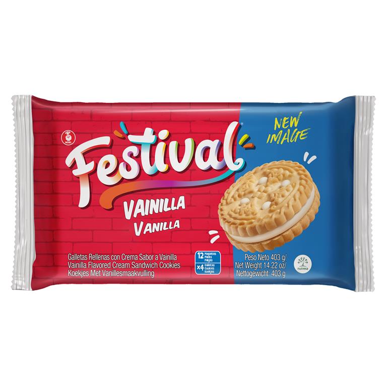 GALLETA FESTIVAL VAINILLA