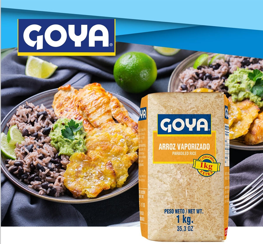 Arroz vaporizado categoría extra