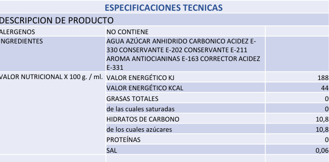 Refresco Manzana Colombia Goya 500ml