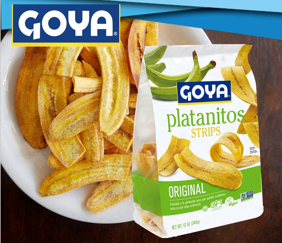 Platanitos Sal Strips XXL GOYA 340g
