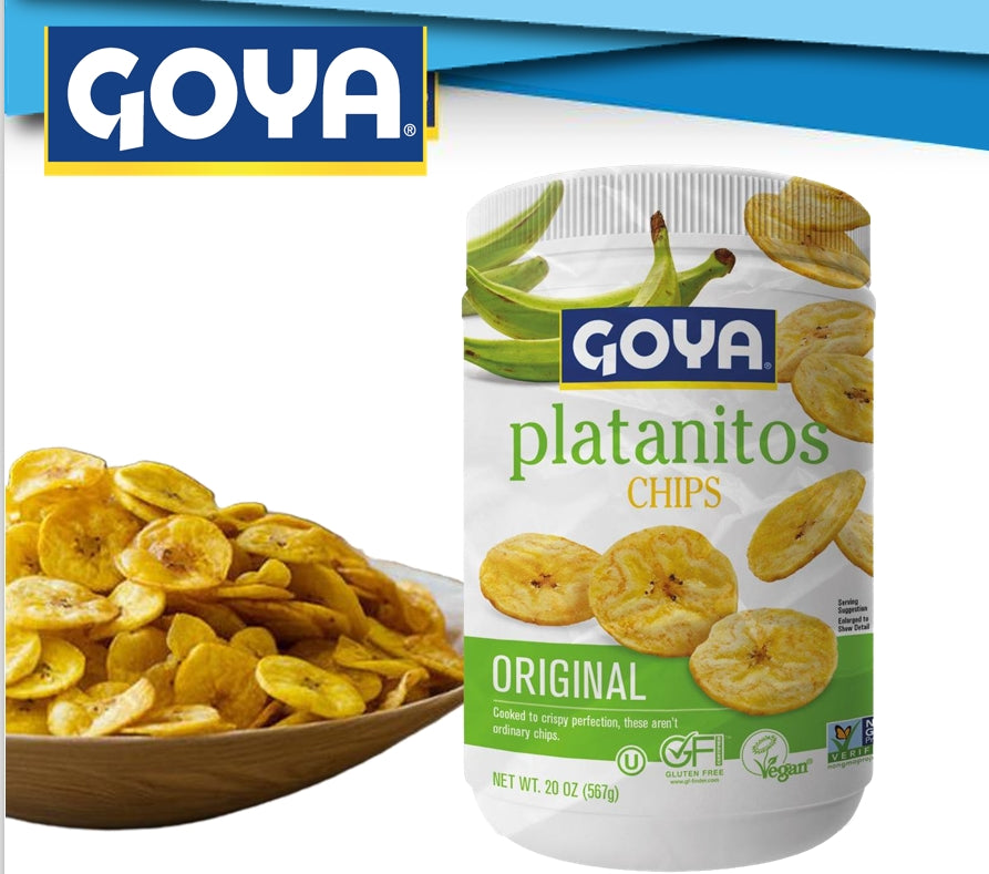 Platanito Sal Goya Bote 567g