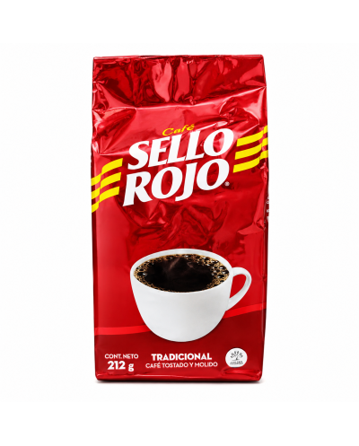 Empaque de Café Sello Rojo molido 212g - La Cuevita