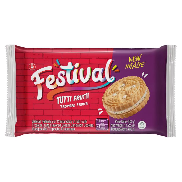GALLETA FESTIVAL TUTTI FRUTTI