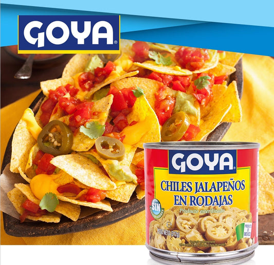 Chiles jalapeños rodajas