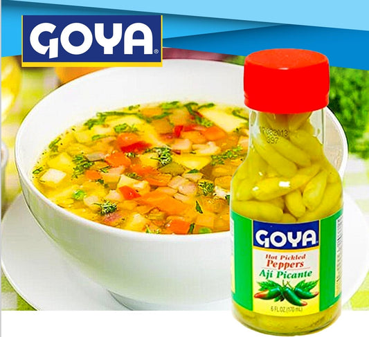 Pimientos verdes en vinagre Goya