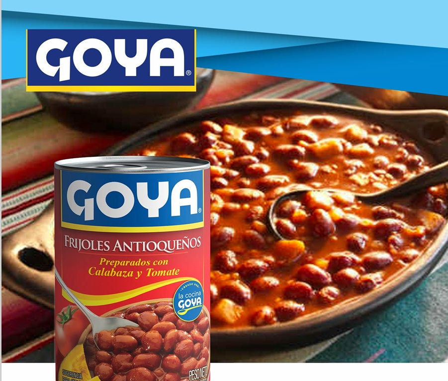 FRIJOLES ANTIOQUEÑOS CON CARNE GOYA