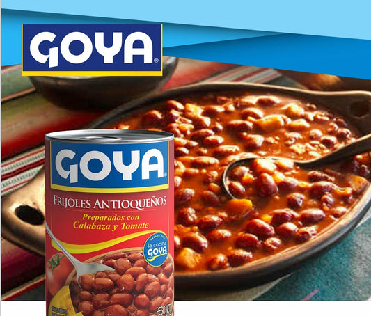 FRIJOLES ANTIOQUEÑOS CON CARNE GOYA