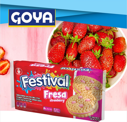 GALLETA FESTIVAL FRESA