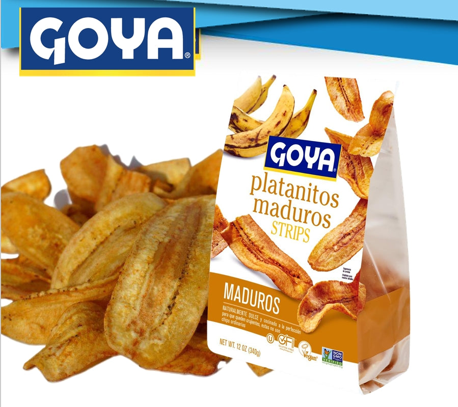 PLATANITOS MADUROS STRIPS XXL GOYA 340g