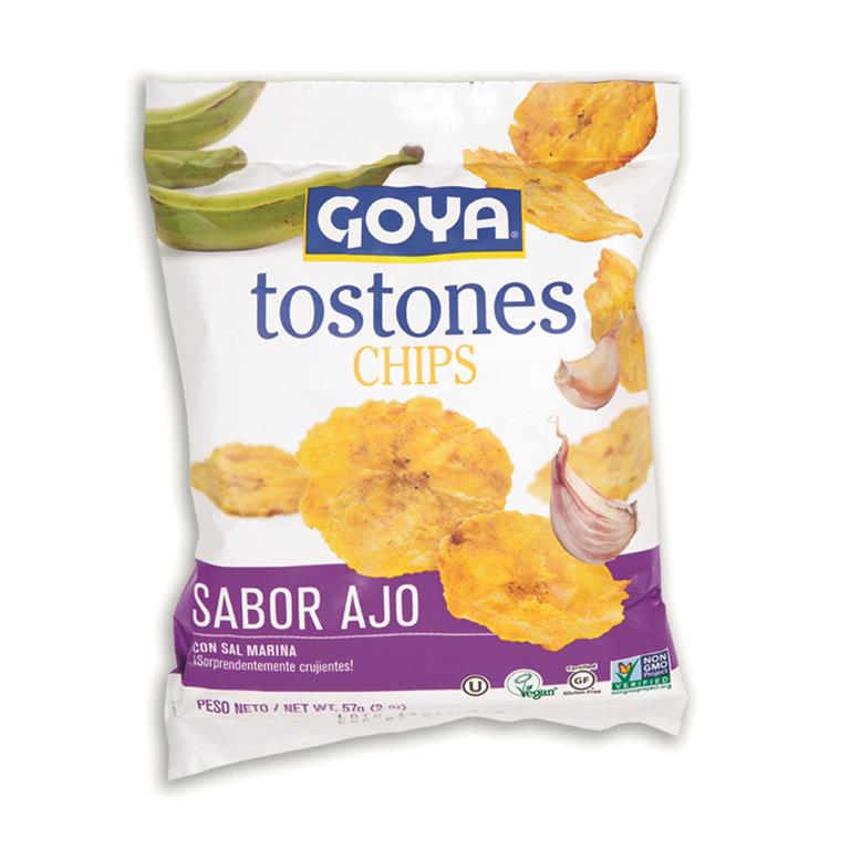 TOSTONES CHIPS GOYA SABOR AJO